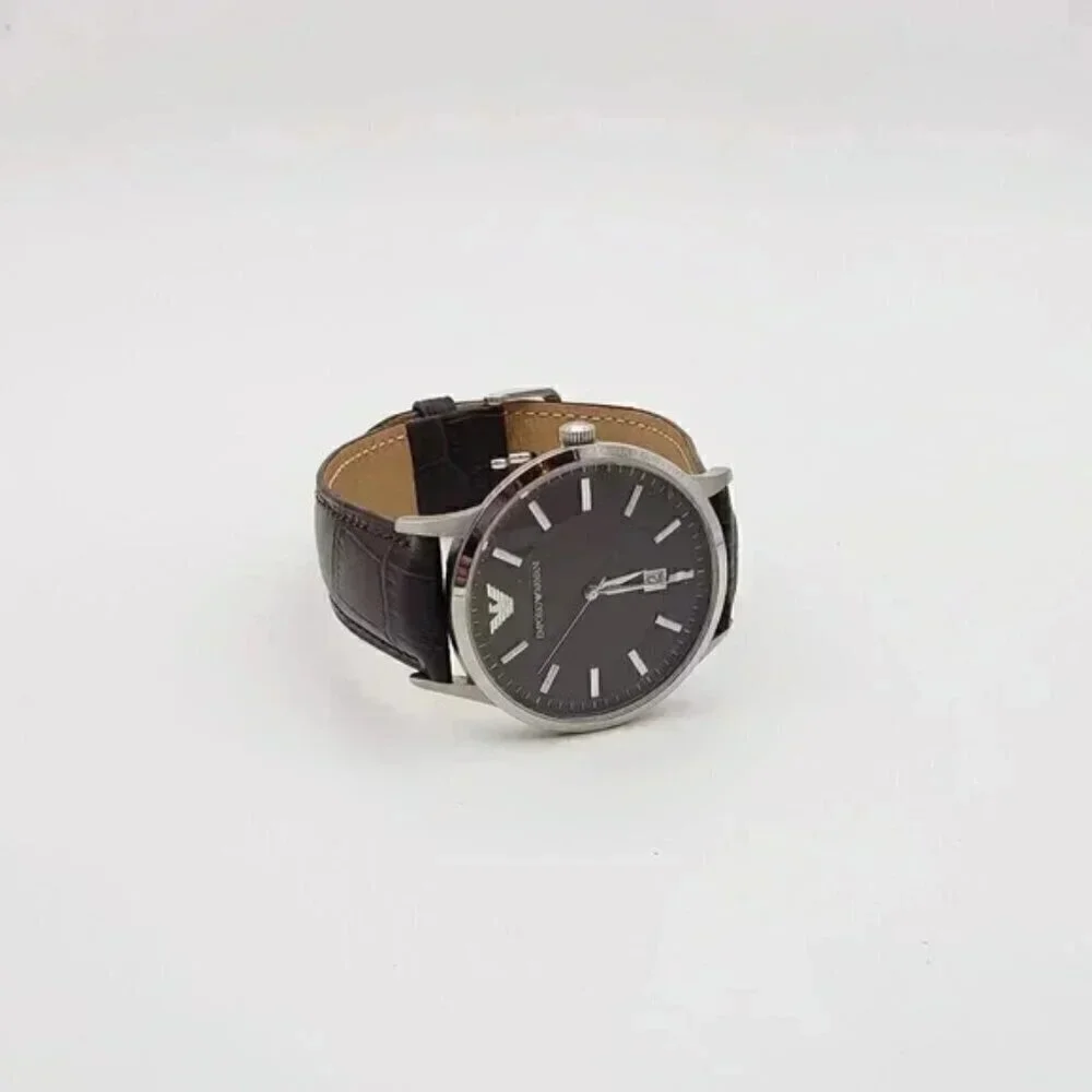 Emporio Armani Men's Leather Watch